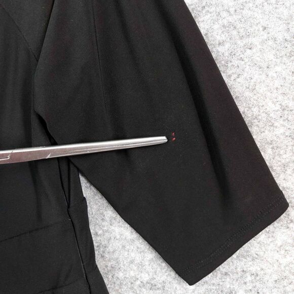 IGIGI by Yuliya Raquel 18/20 Plus Black Red Rose Print Fit & Flare Midi Dress Ma - Picture 2 of 11